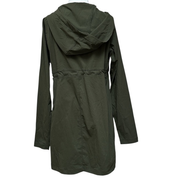 Columbia Swim Columbia Omni Shade Long Sleeve Hood Coverup Khaki Outdoor Beach - Picture 2 of 7